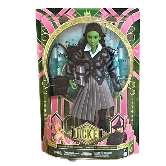 Mattel - Wicked Elphaba at Shiz University Fashion Doll Brand NEW! - Picture 1 of 2